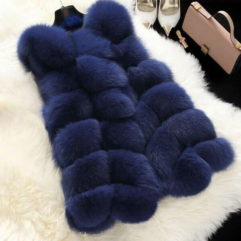 Winter Faux Fur Sleeveless Vest