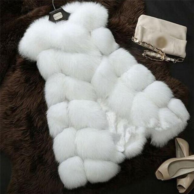 Winter Faux Fur Sleeveless Vest