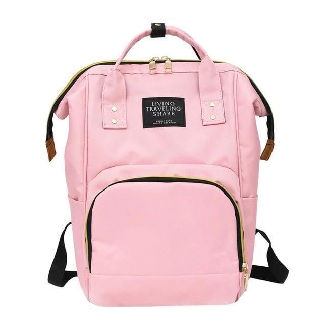 Diaper Backpack - MomyMall Pink