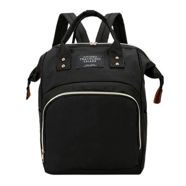 Diaper Backpack - MomyMall Black