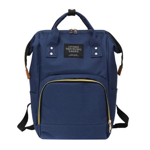 Diaper Backpack - MomyMall Dark Blue