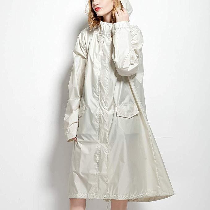 Waterproof Lightweight Rain Coat With Hood