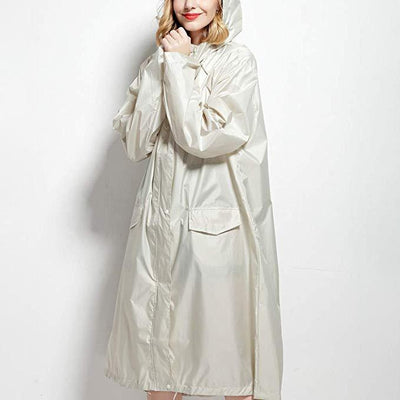 Waterproof Lightweight Rain Coat With Hood