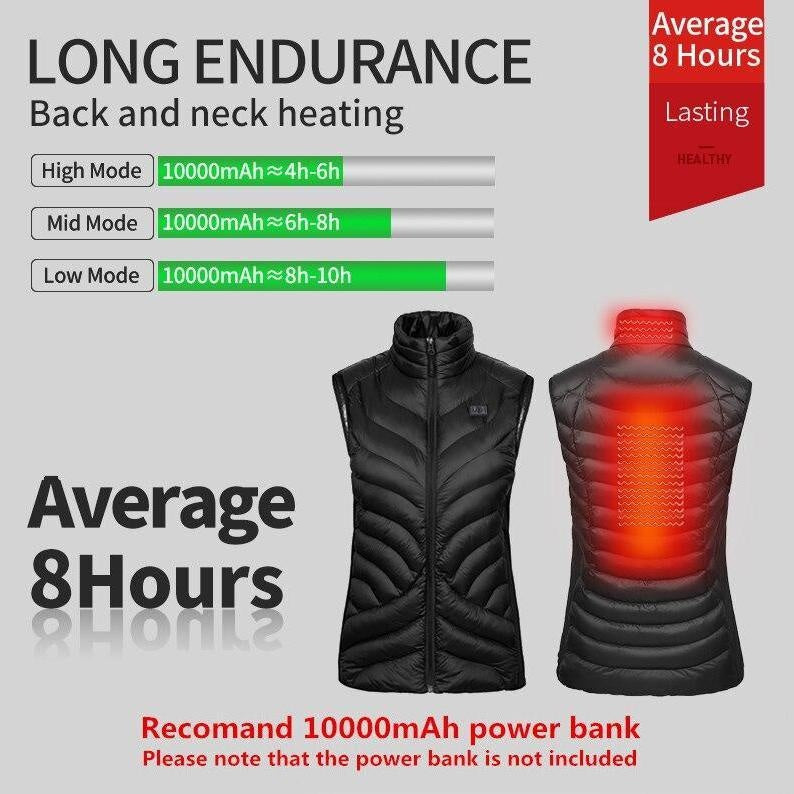 Heated Vest USB Infrared Heated Jacket