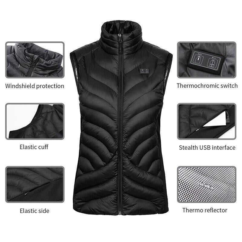 Heated Vest USB Infrared Heated Jacket