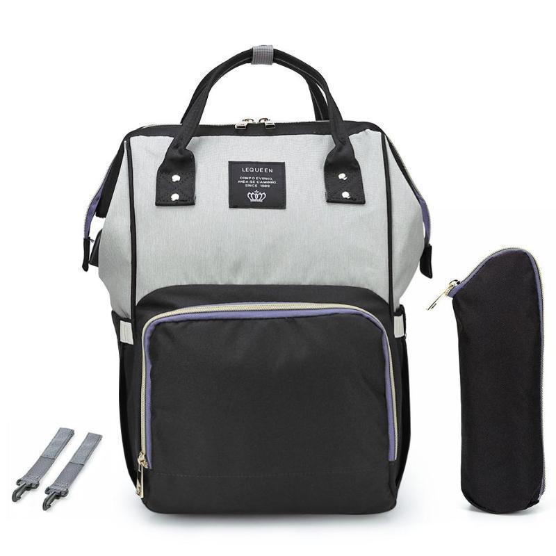 USB Diaper Bag - MomyMall Black