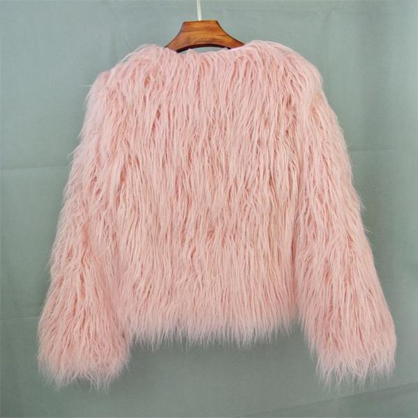 Faux Fur Jacket Shaggy