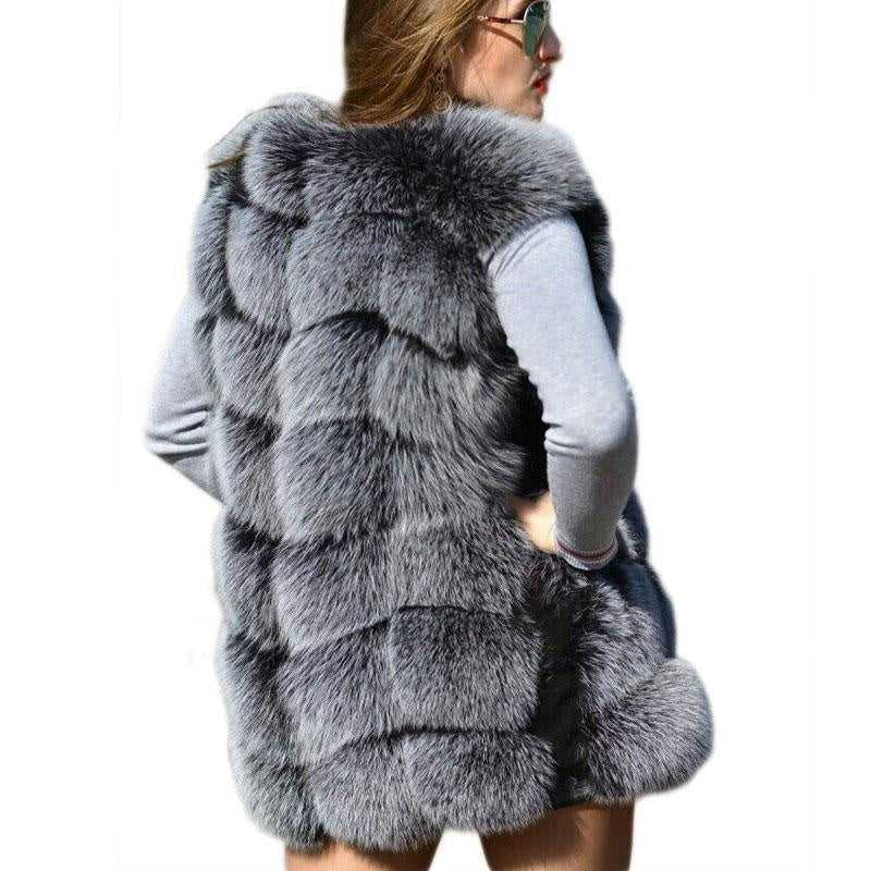 Faux Fur Bubble Gilet