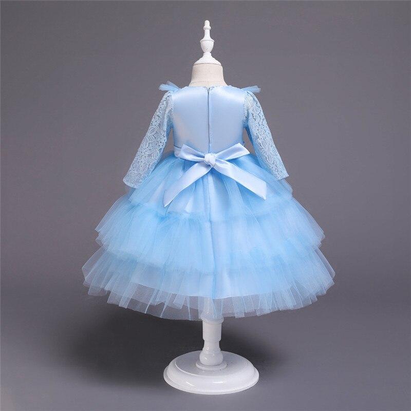 Baby Girl Lace Princess Wedding Party Elegant Dresses - MomyMall