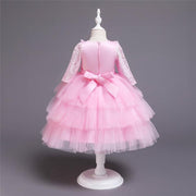 Baby Girl Lace Princess Wedding Party Elegant Dresses - MomyMall