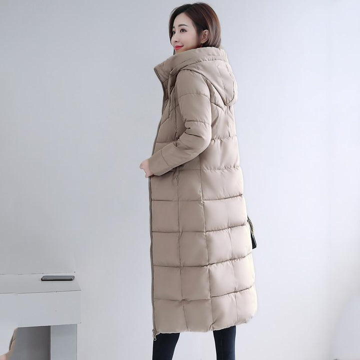 Hooded Winter Long Puffer Coat