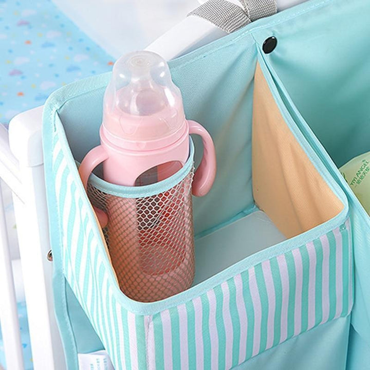 Portable Baby Crib Organizer - Diaper Hanging Organizer - MomyMall
