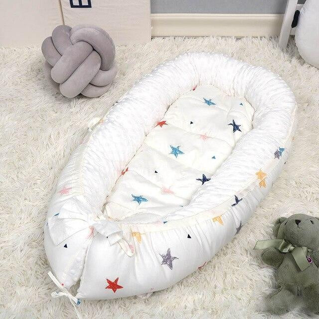 New Baby Nest Bed for Crib - MomyMall Stars