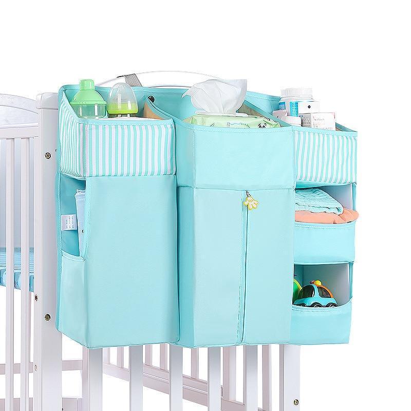 Portable Baby Crib Organizer - Diaper Hanging Organizer - MomyMall