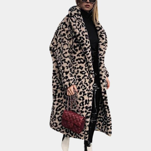 Winter Leopard Teddy Bear Coat