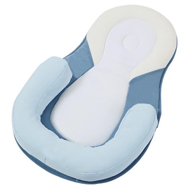 Portable Baby Bed - MomyMall Blue