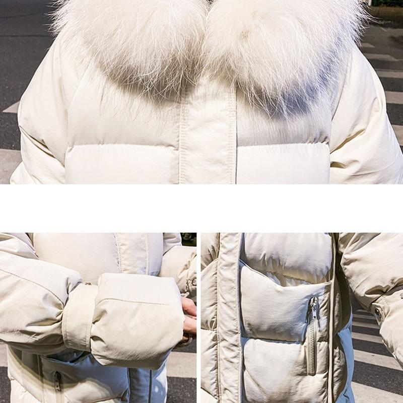 Oversized Ankle Length Winter Coat With Faux Fur Hood