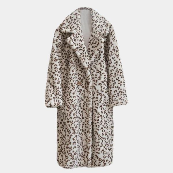 Leopard Faux Fur Teddy Coat