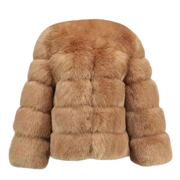 Faux Fur Coat - Luxe Fluffy