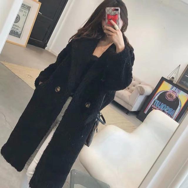 Winter Faux Fur Warm Long Coat