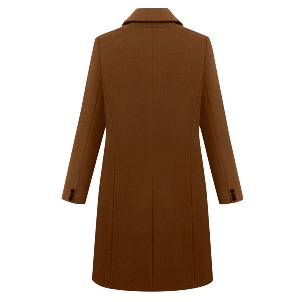 Winter Wool Trench Coat