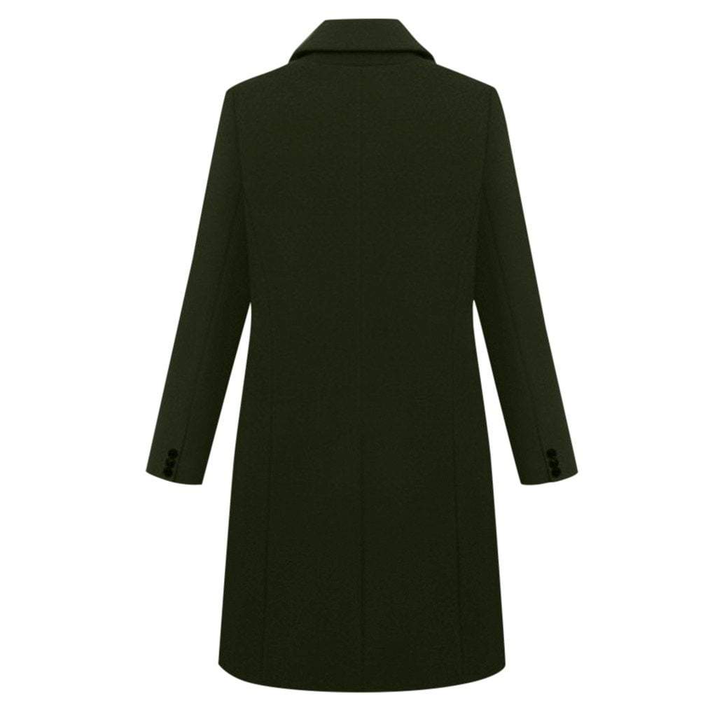 Winter Wool Trench Coat