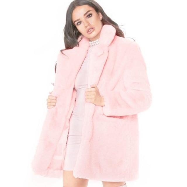 Faux Fur Coat - Oversized Fit - Super Soft