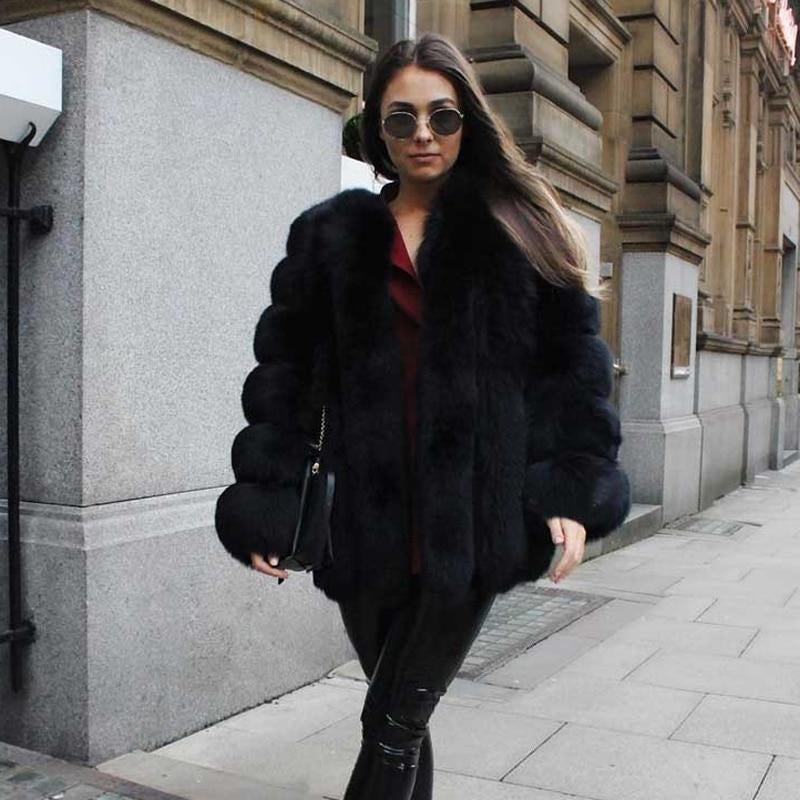 Faux Fur Coat - Bubble Faux Fur Trending Coat