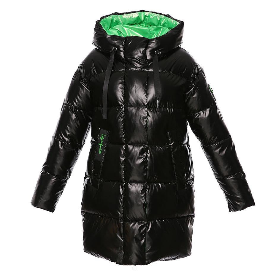 Thick Warm Long Puffer Coat With Hood