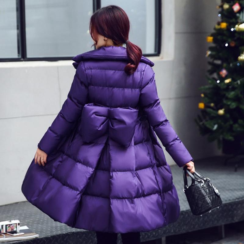 A-line Flared Puffer Coat