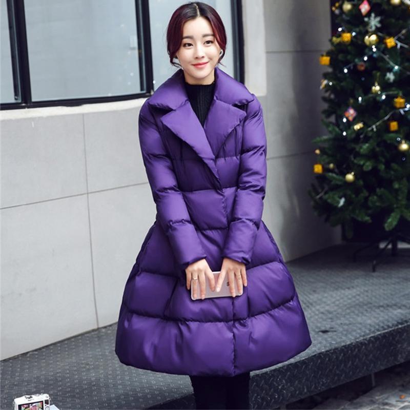 A-line Flared Puffer Coat