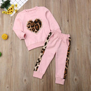 Love Heart Leopard Outfit