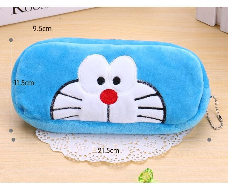 Plush Animal Pencil case Cartoon panda bear fruit pen bag box for kids gift Cosmetic Stationery pouch school supplies - MomyMall