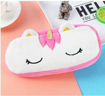 Plush Animal Pencil case Cartoon panda bear fruit pen bag box for kids gift Cosmetic Stationery pouch school supplies - MomyMall 5