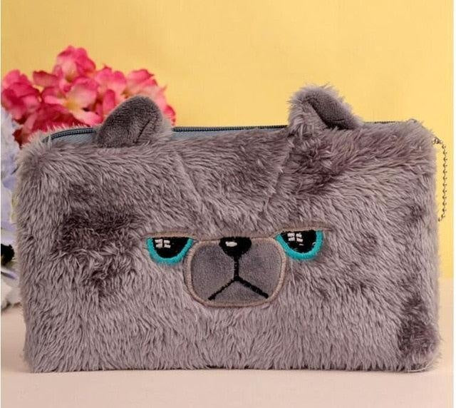 Plush Animal Pencil case Cartoon panda bear fruit pen bag box for kids gift Cosmetic Stationery pouch school supplies - MomyMall 22
