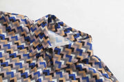 Belted Midi Long Sleeve Shirt Dress - MomyMall