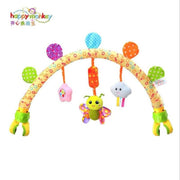 Baby Portable Crib and Stroller Hanging Rattling Soft Toys - MomyMall D / USA