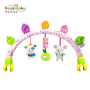 Baby Portable Crib and Stroller Hanging Rattling Soft Toys - MomyMall E / USA