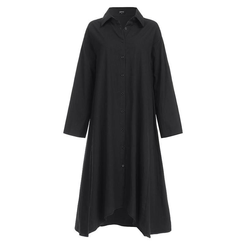 Oversized Shirt Dress - Plus Size Smock Dress - MomyMall