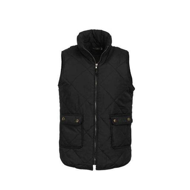 Slim Fleece Zip Up Vest