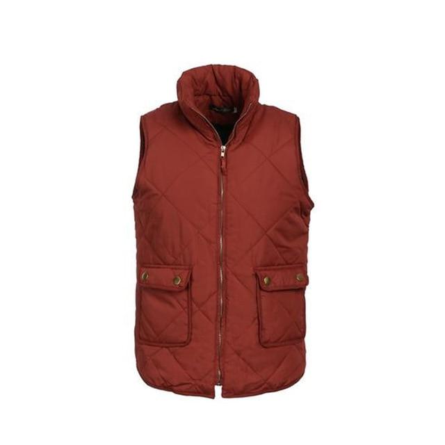 Slim Fleece Zip Up Vest