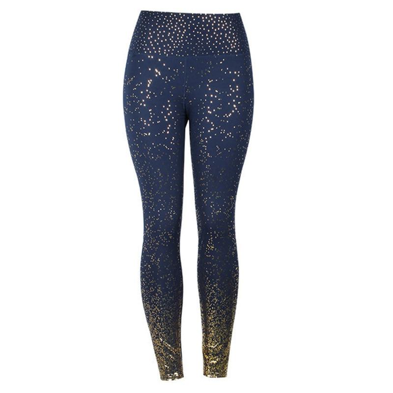 Activewear Gold Sparkle Leggings