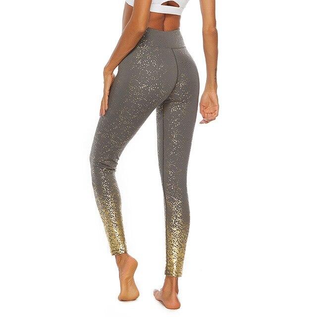 Activewear Gold Sparkle Leggings