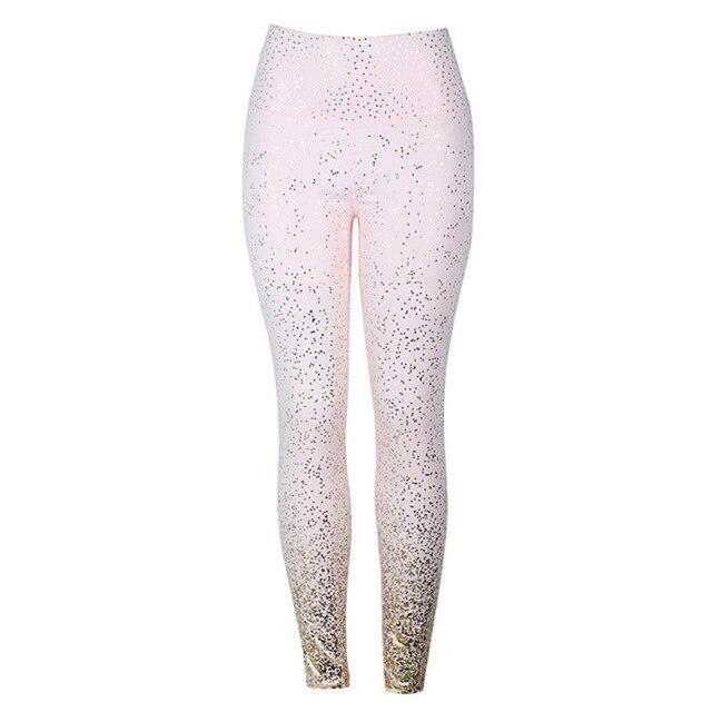 Activewear Gold Sparkle Leggings