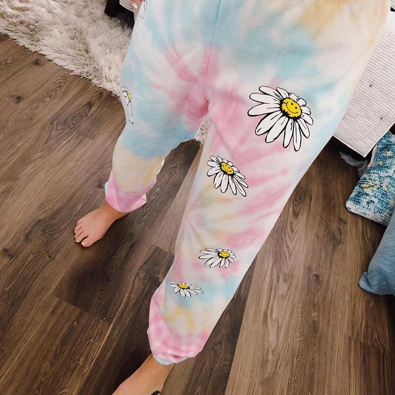 Tie Dye Joggers - High Waist Oversized Baggy Joggers