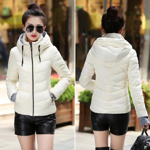 Hooded Puffer Parka with Hood