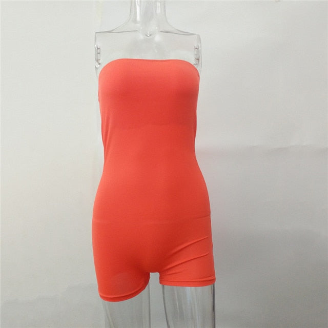 hirigin Sexy Off Shoulder Bodycon - MomyMall Orange / S