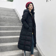 Hooded Winter Long Puffer Coat