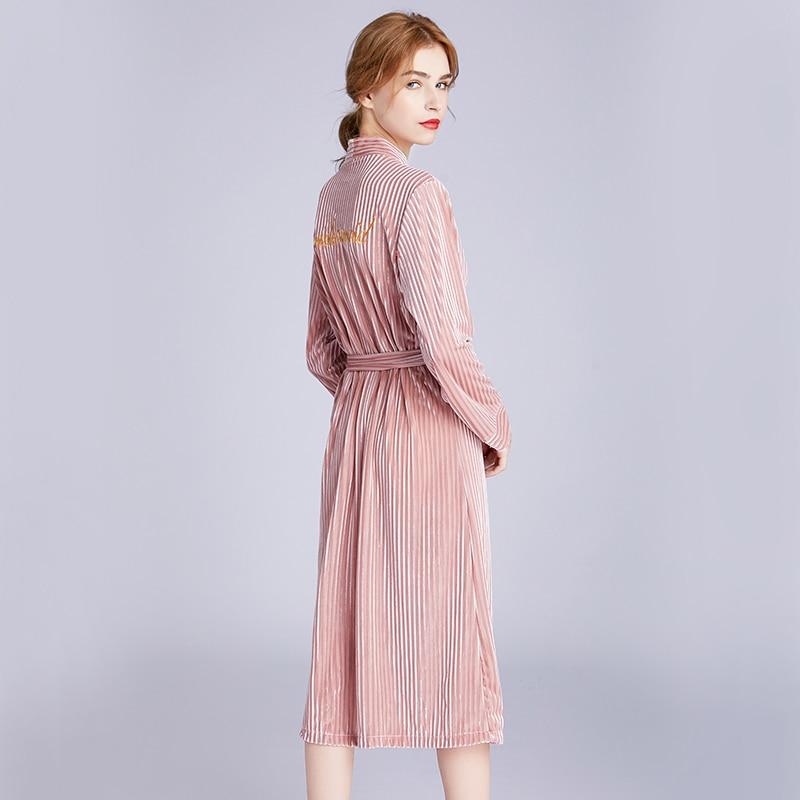 Velvet Dressing Gown - Velvet Robe - MomyMall