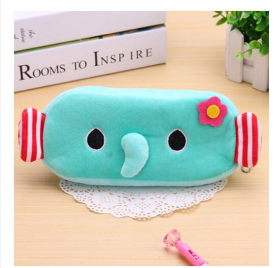 Plush Animal Pencil case Cartoon panda bear fruit pen bag box for kids gift Cosmetic Stationery pouch school supplies - MomyMall 25